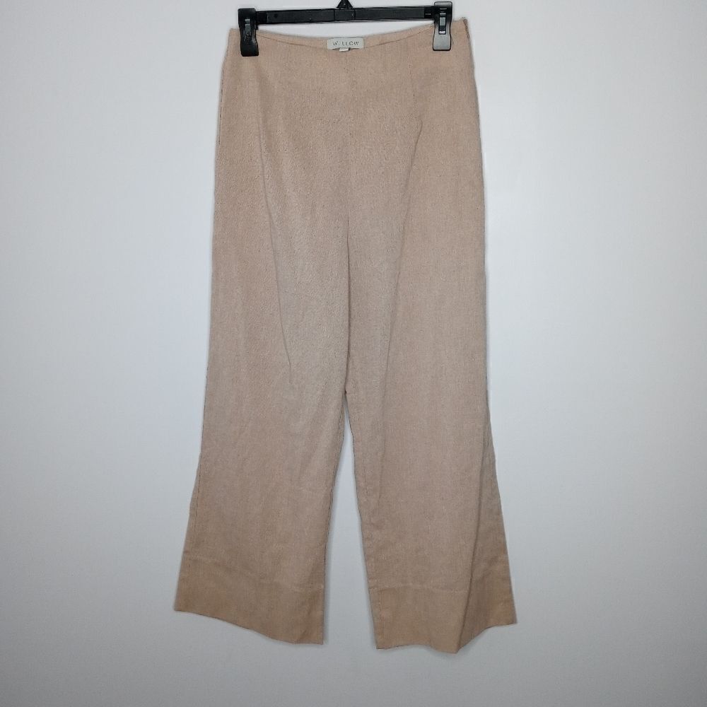 Willow tan wide leg pants size small